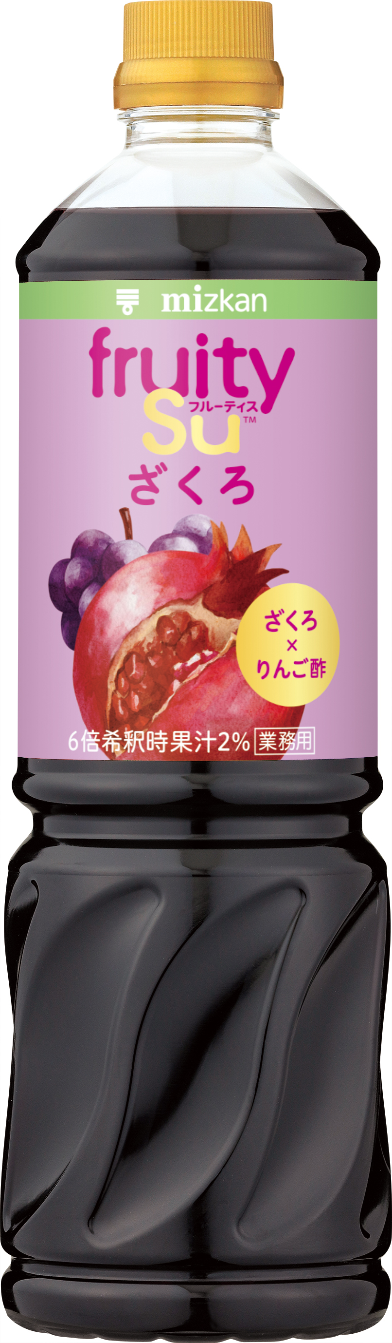 業務用フルーティス　りんご酢ざくろ（６倍濃縮タイプ）　１０００ｍｌ