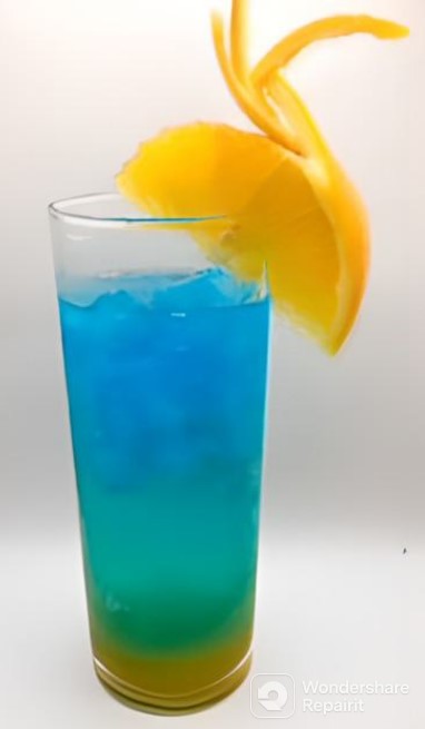 カクテル用アイスパッションブルー