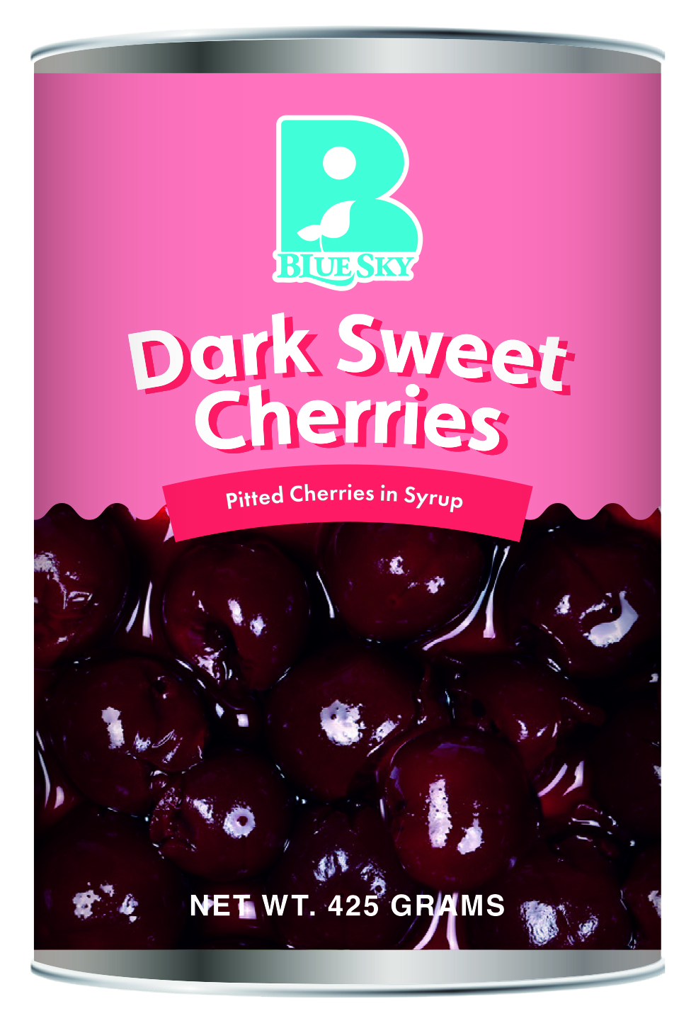ブルースカイ　ダークスイートチェリー　4号缶