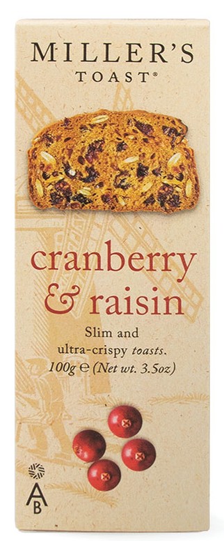 ミラーズトーストクランベリー＆レーズン