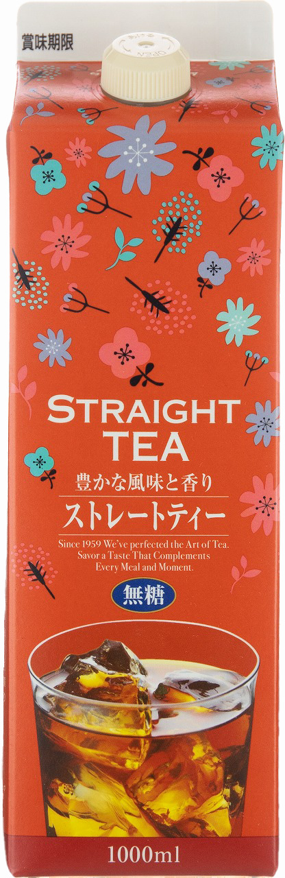 GSストレートティー無糖　1000ml