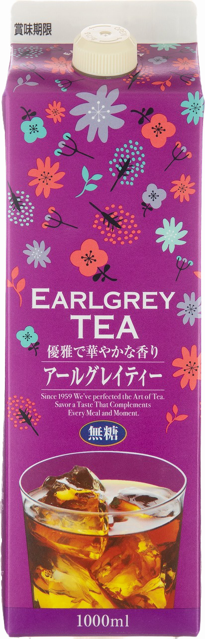 GSアールグレイティー無糖　1000ml