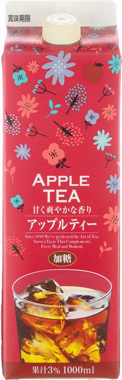 GSアップルティー加糖　1000ml