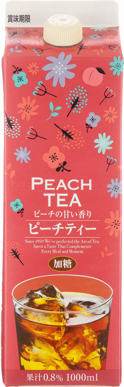 GSピーチティー加糖　1000ml