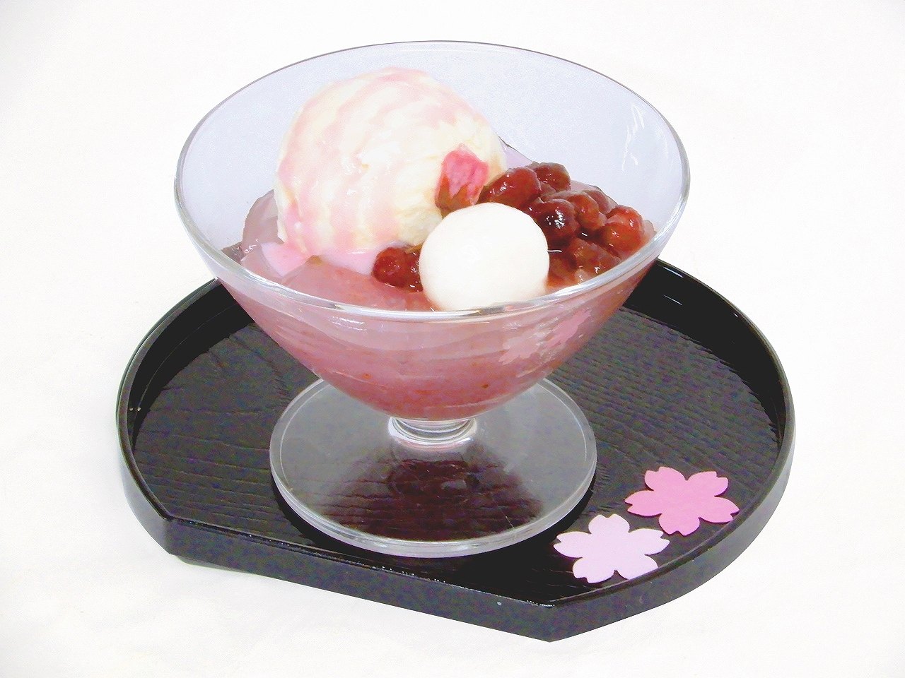 ◎銀作　桜わらびもち（桜葉入り）