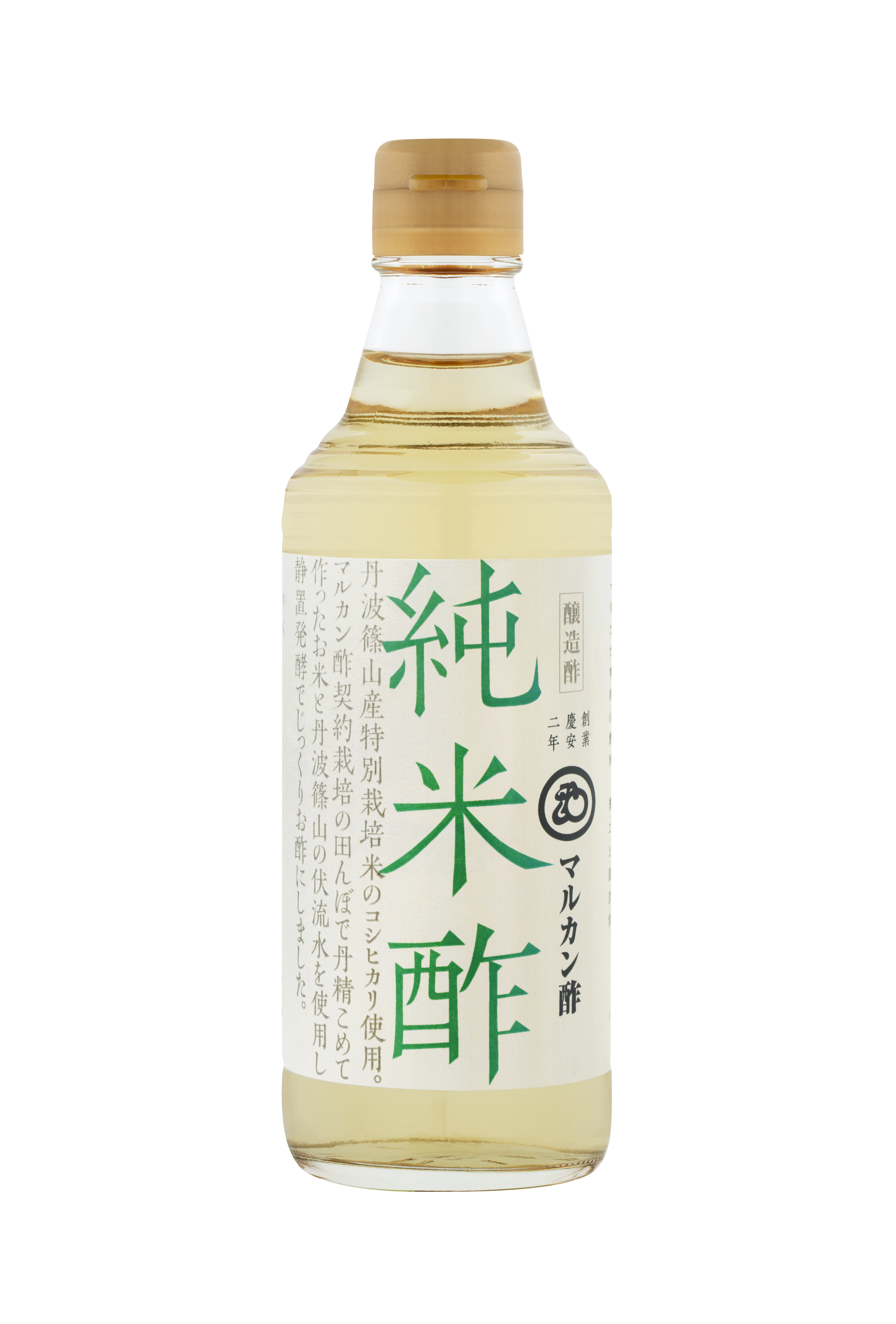 マルカン酢　丹波篠山純米酢　360ml