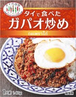 タイの台所　タイで食べたガパオ炒め　140g