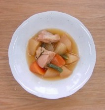鶏肉と根菜の甘辛煮