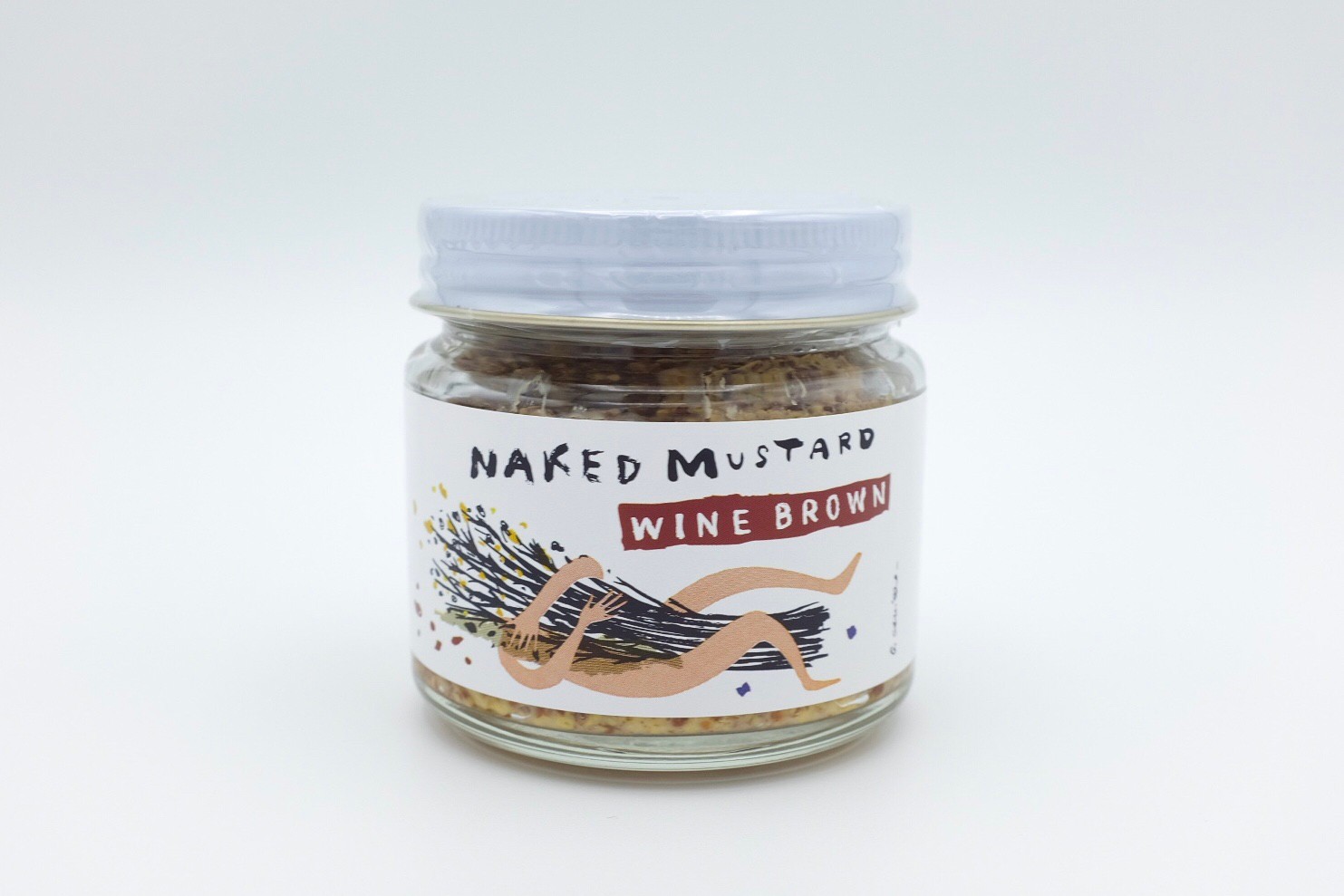 Naked Mustard Wine Brown　120g
