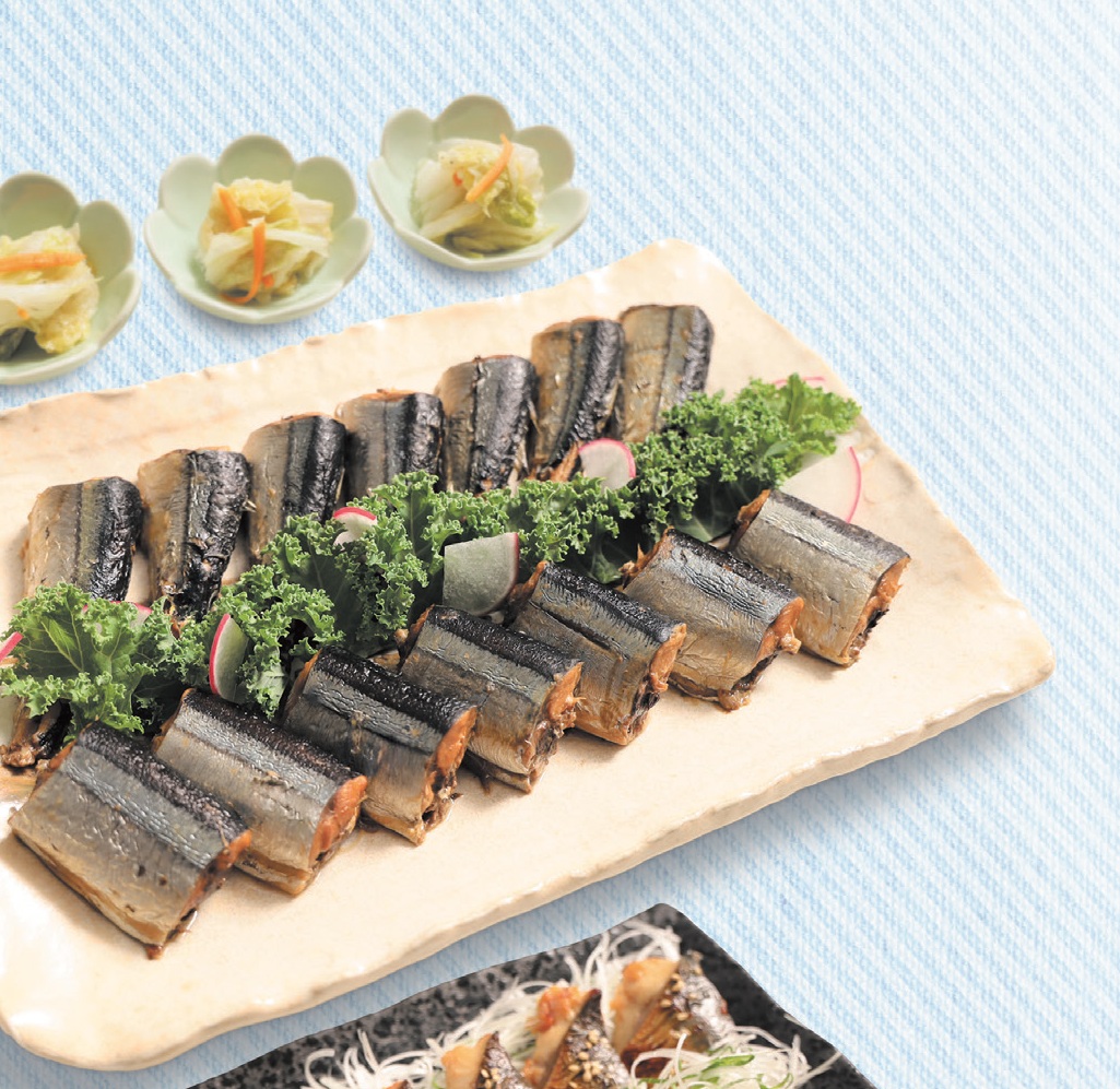 朝楽　骨ごとさんま梅煮18