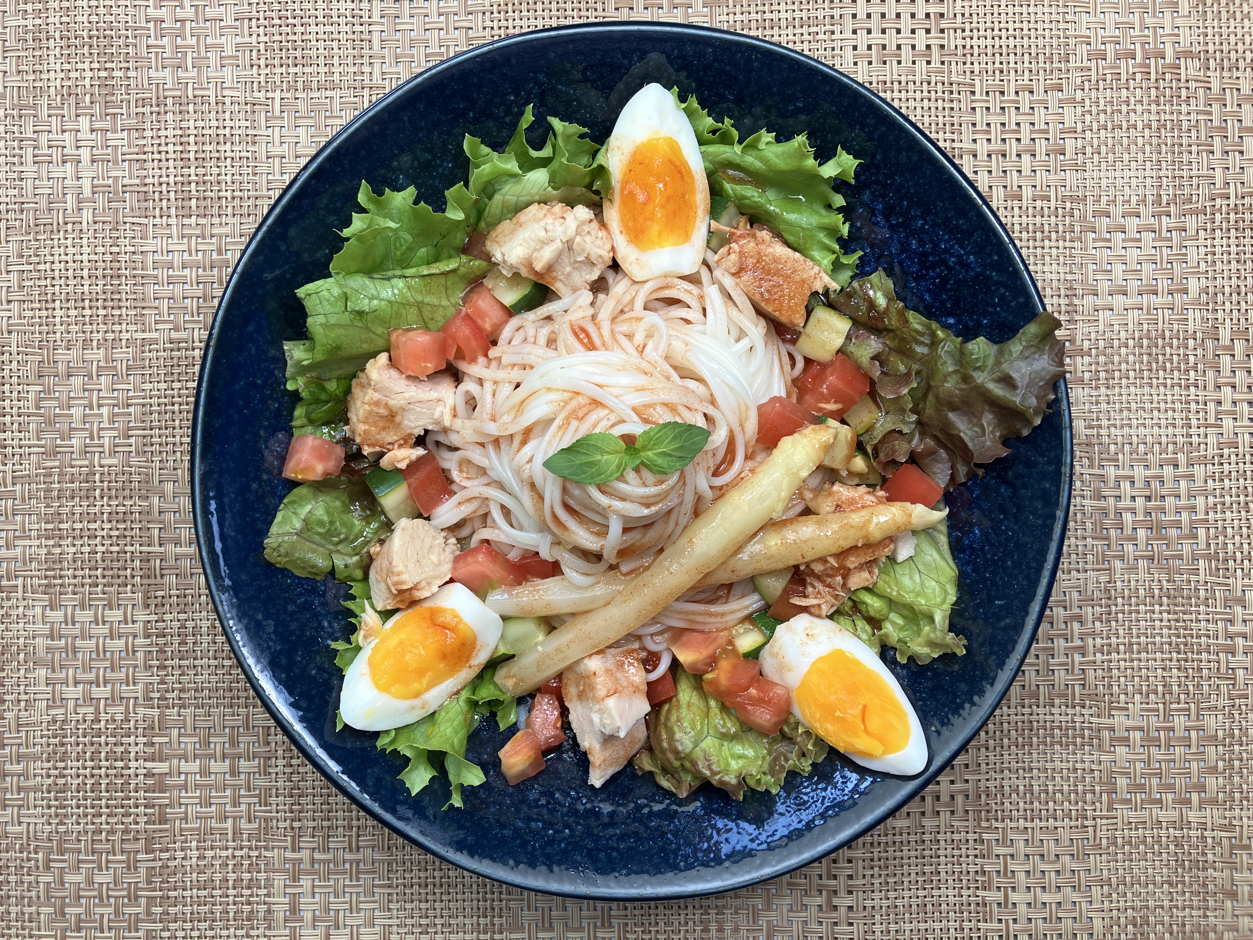 水牛印　サラダ麺のたれ トマト味　410g