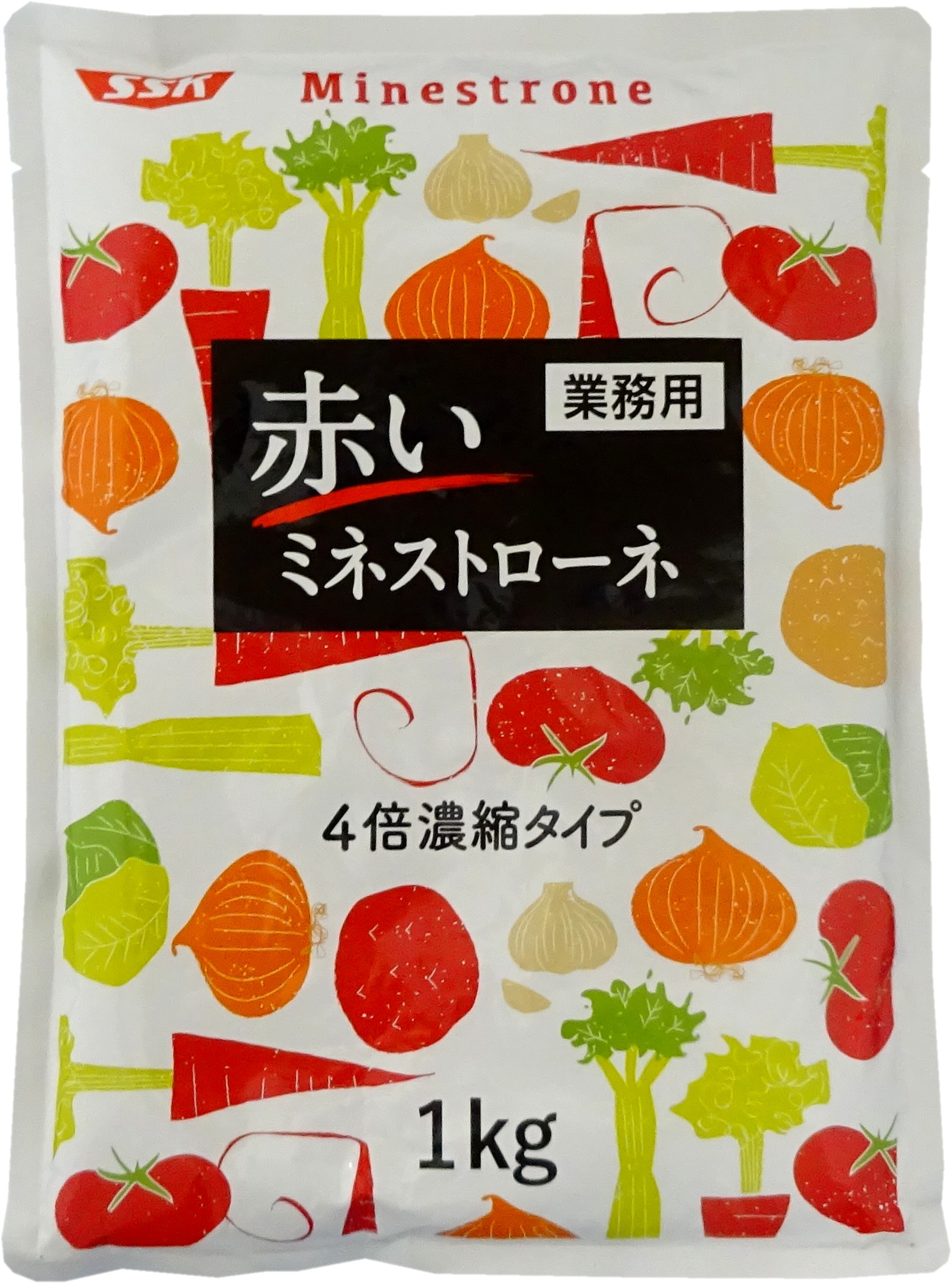 業務用赤いミネストローネ （4倍濃縮タイプ）