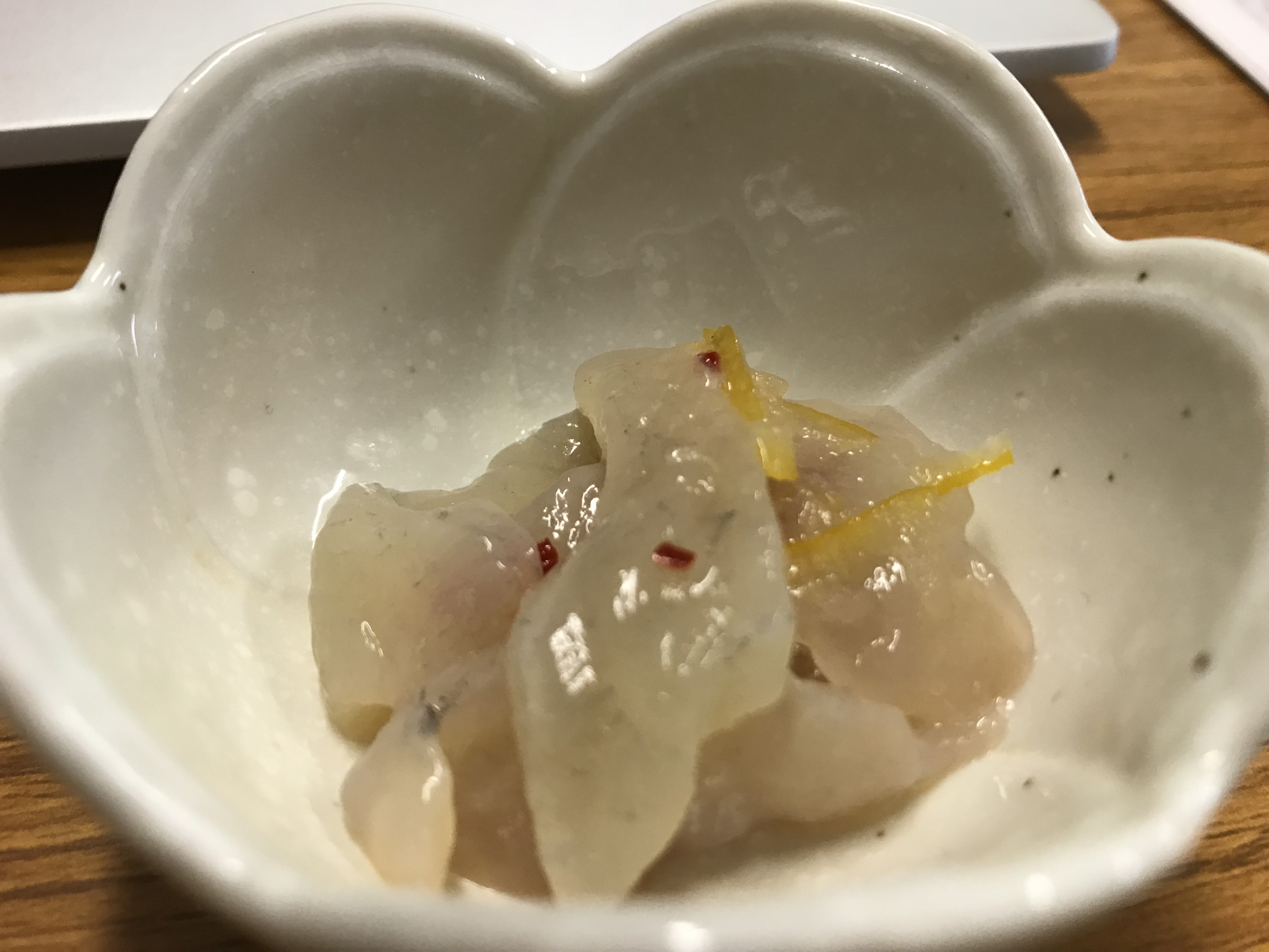 生ふぐ珍味　～ゆず和え～