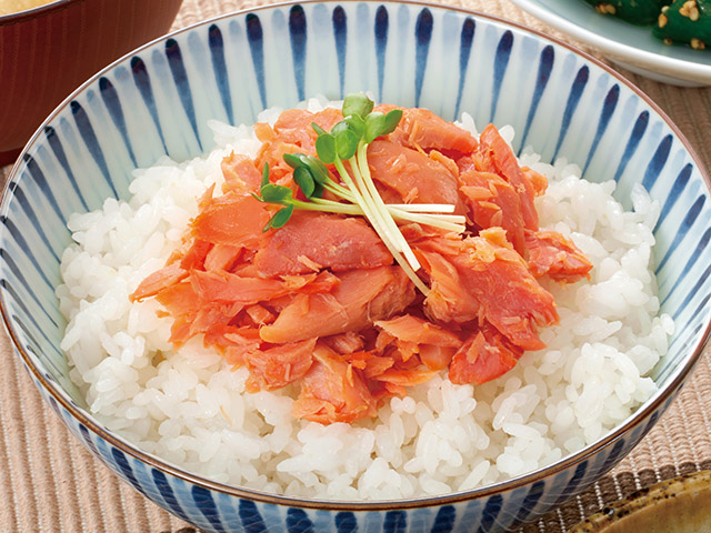 極洋　紅鮭ほぐし身　80Ｇ×12×2合