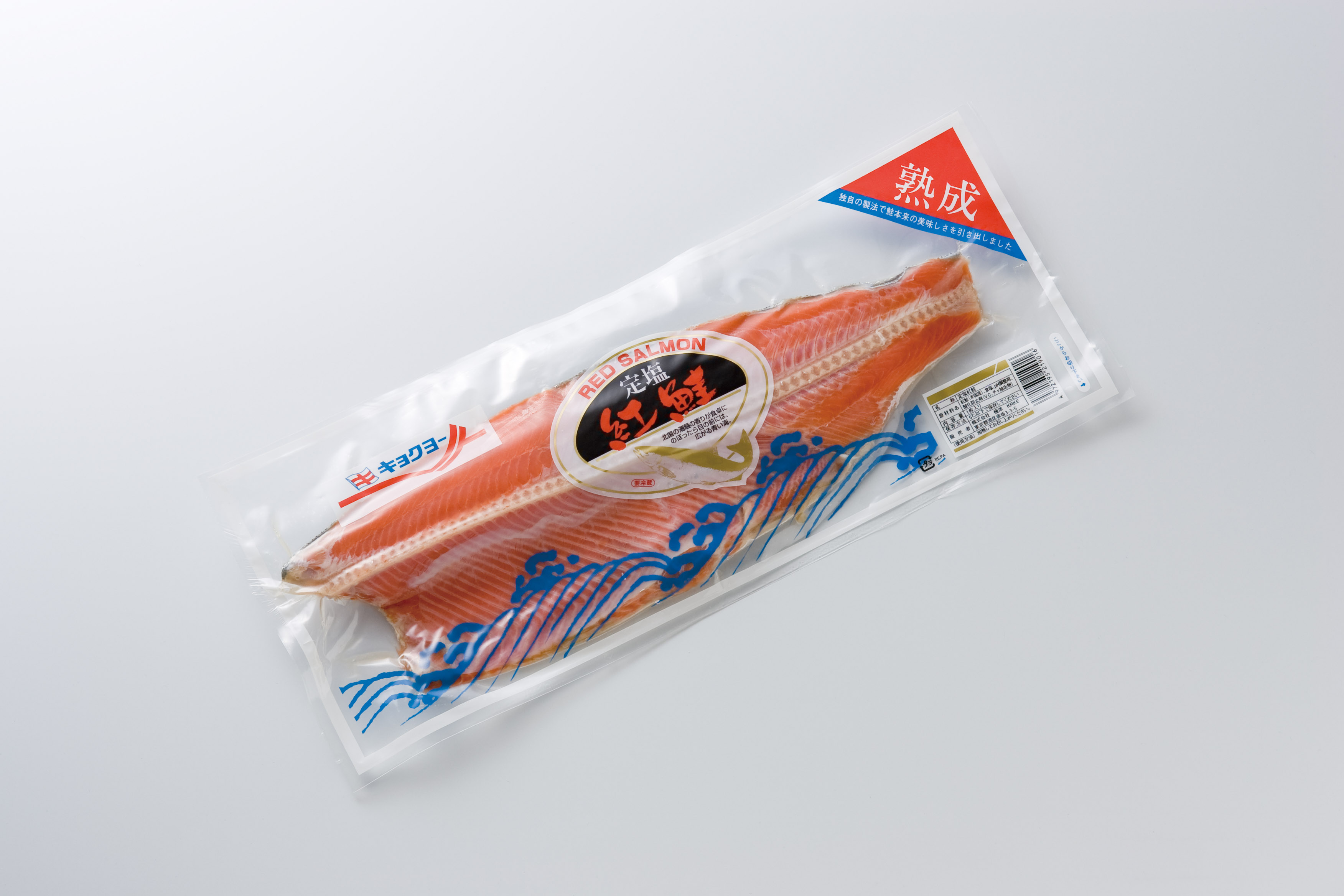 極洋　定塩紅鮭フィレ　甘口　ロシア　８枚　　　８ＫＧ