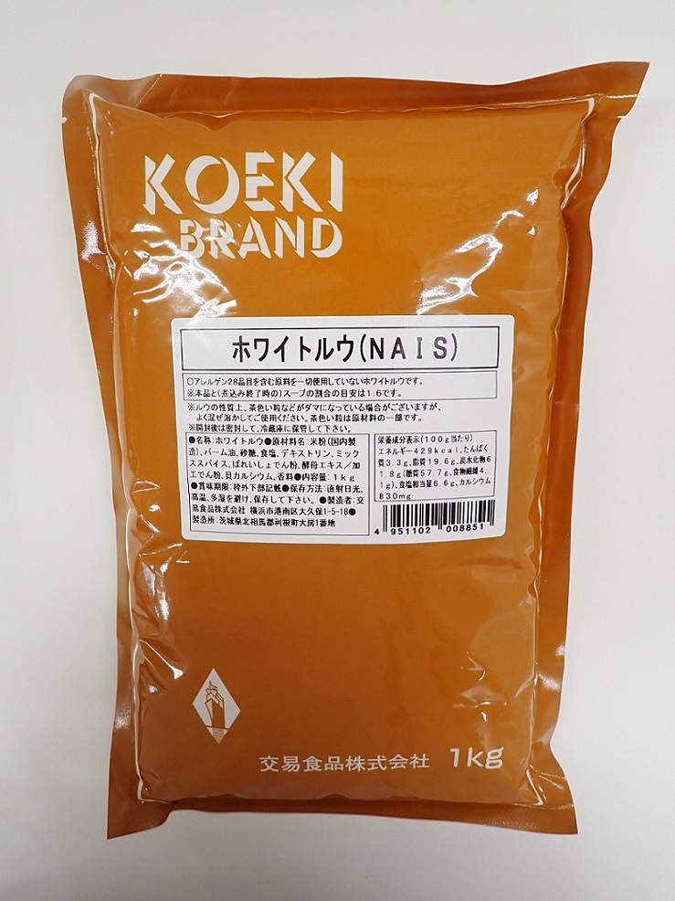 交易　ホワイトルウ（ＮＡＩＳ）　　　　　　　　１ＫＧ