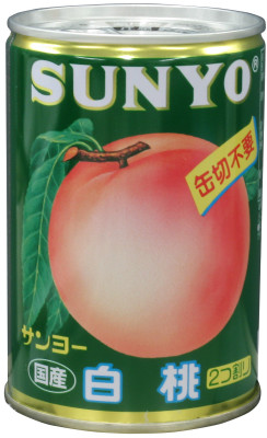 Ｇサンヨー　白桃ＥＯ缶　（ＪＡＳ）　　　　　　　　４