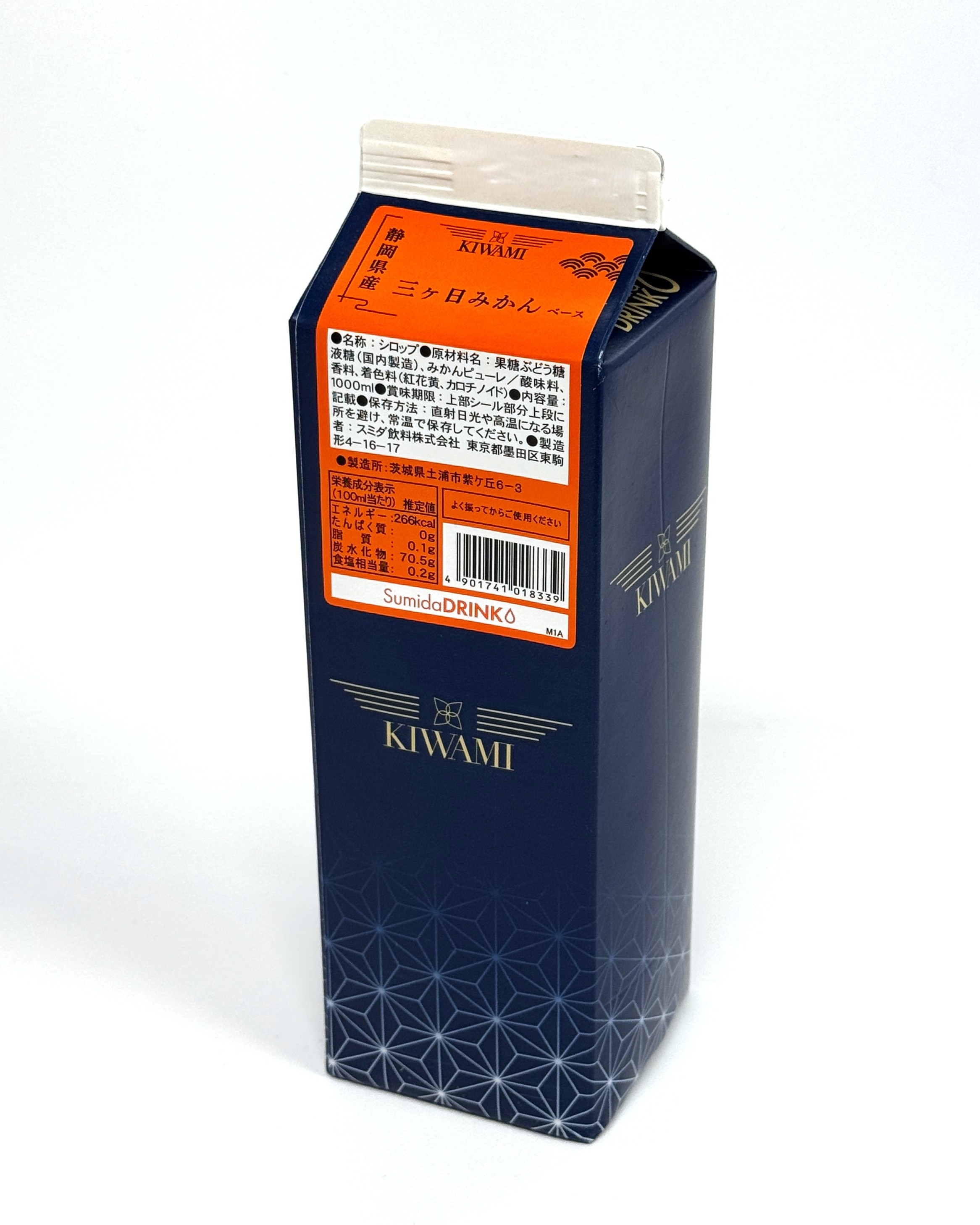 KIWAMI　静岡県産三ヶ日みかんベース　1L