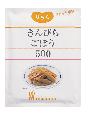 やわらかきんぴらごぼう　レトルト　500g