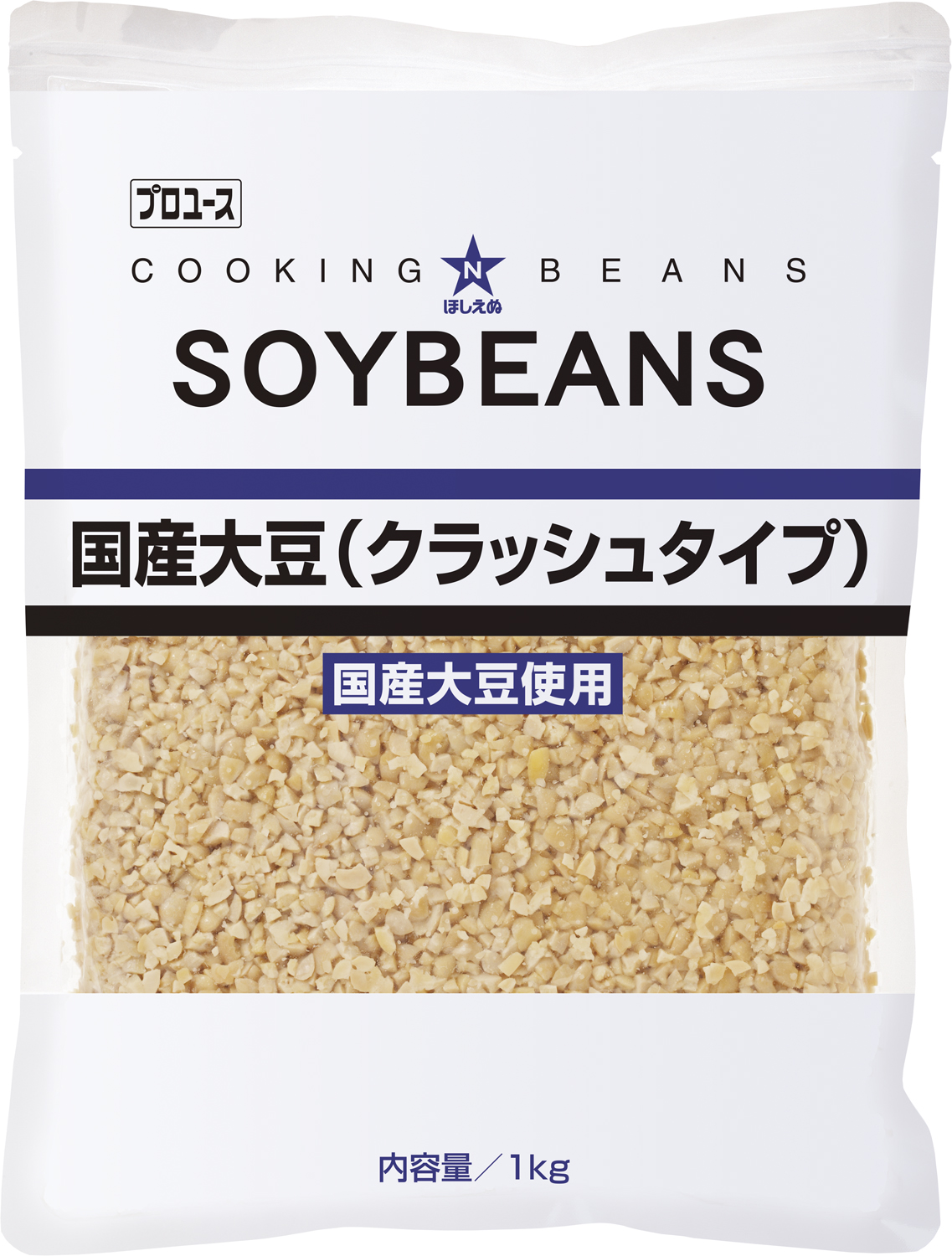 ＱＰ星Ｎ　国産大豆（クラッシュタイプ）　　　　１ＫＧ