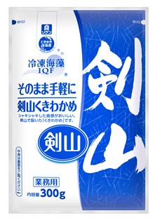 冷凍海藻そのまま手軽に剣山くきわかめ　300g