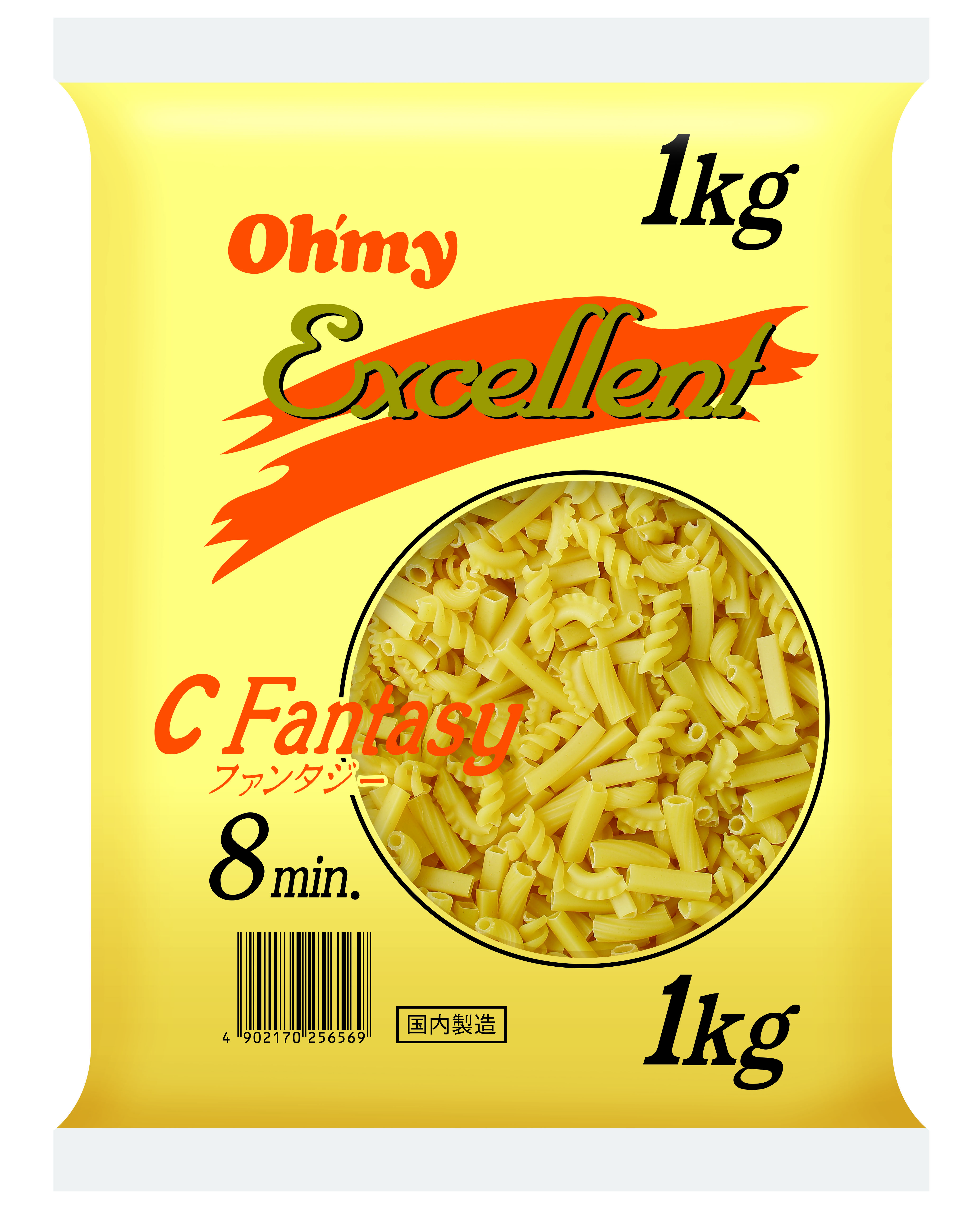 オーマイ　エクセレントＣファンタジーマカロニ　1kg