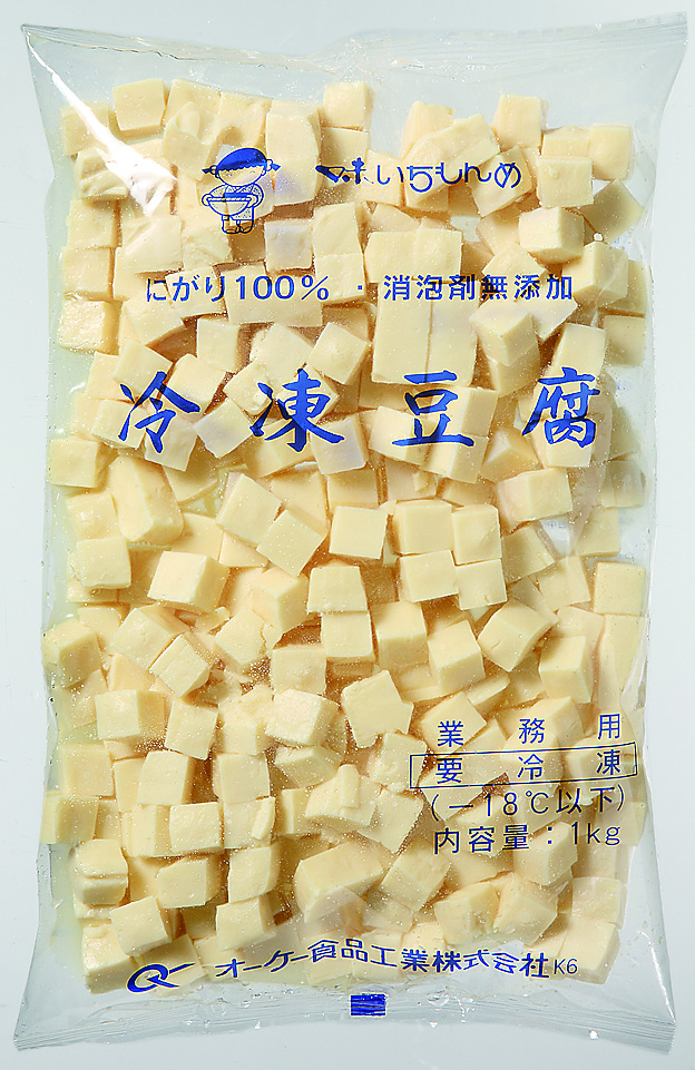 オーケー　冷凍豆腐　サイコロタイプ　　　　　１ＫＧ