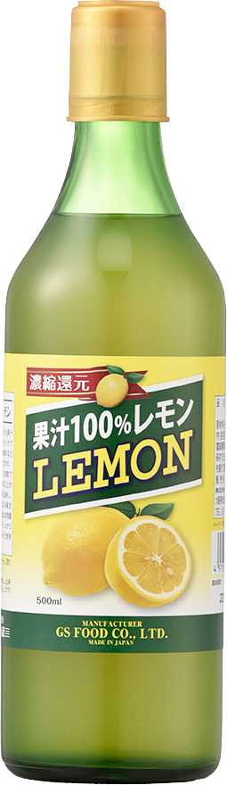 ＧＳ　１００％レモン　　　　　　　　　　　５００ＭＬ
