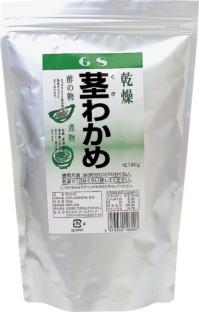 ＧＳ　茎わかめ　　　　　　　　　　　　　　　１００Ｇ