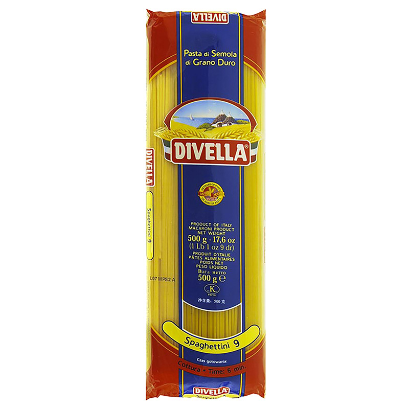 ディヴェッラ ＃９ スパゲティーニ 1.55mm