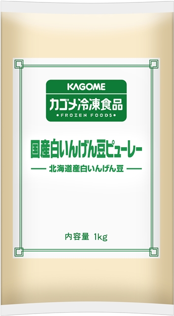 冷凍　国産白インゲン豆ピューレー　1kg