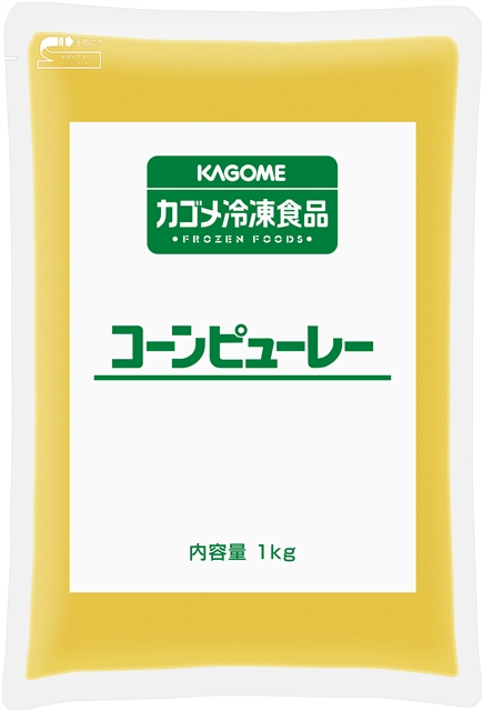 カゴメ　冷凍　コーンピューレー　１ＫＧ