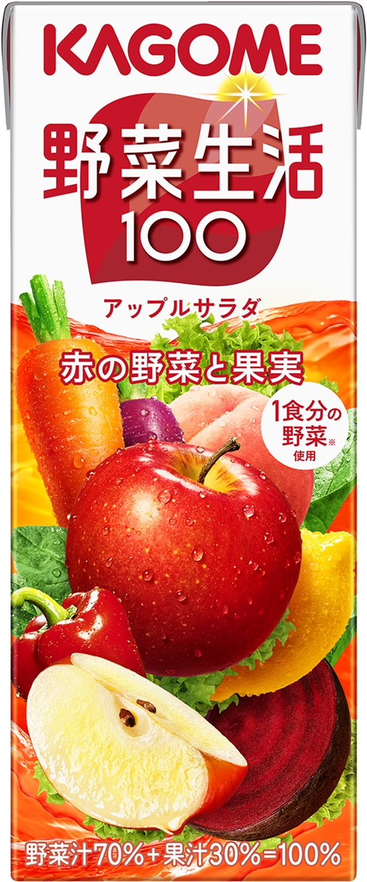 カゴメ　野菜生活１００　アップルサラダ　２００ＭＬ