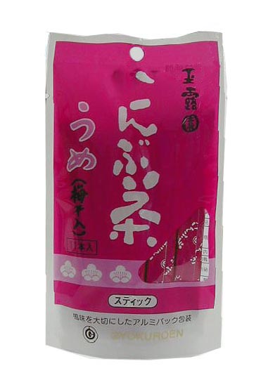 梅こんぶ茶スティック2g×11