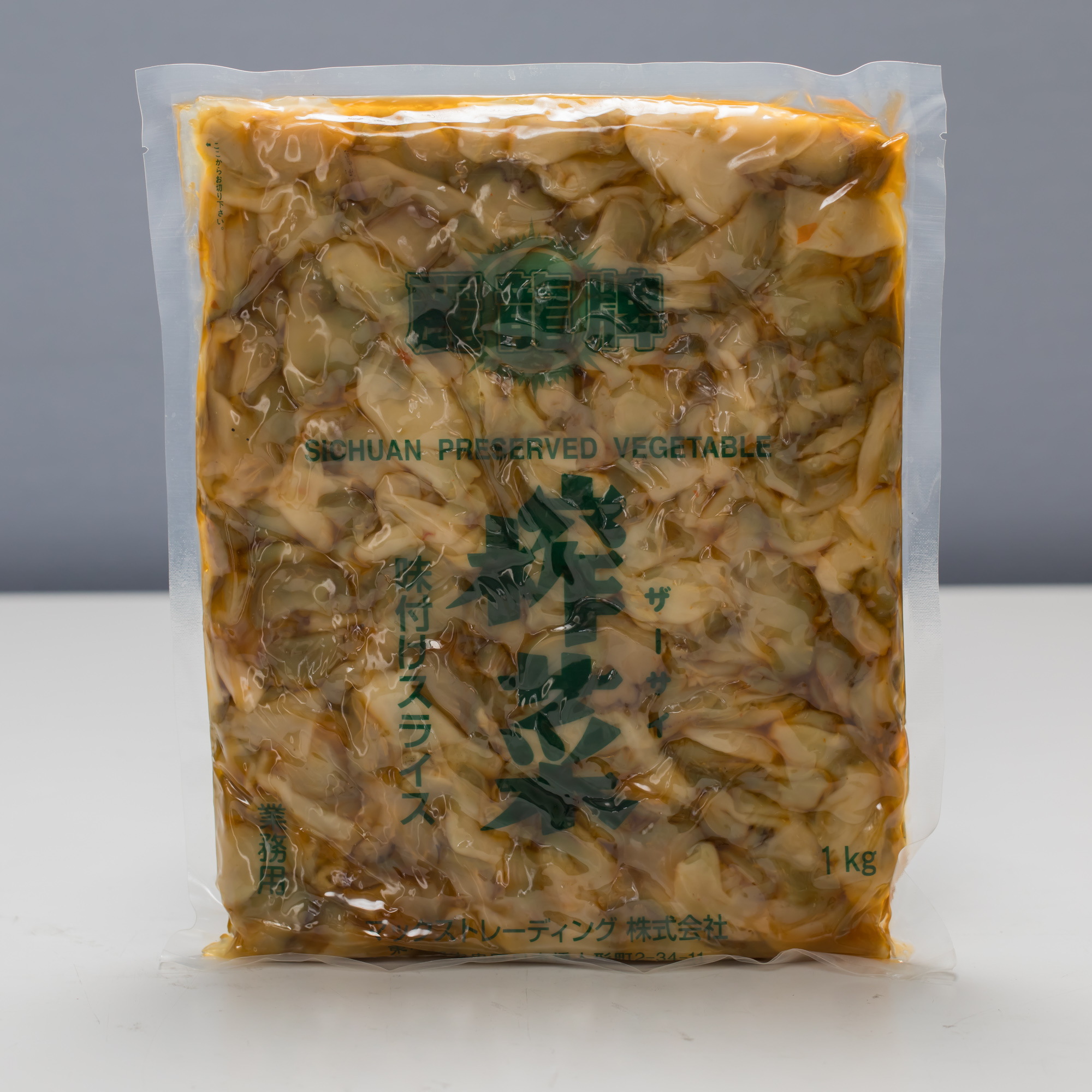麗龍牌　味付け搾菜　スライスＣＨ  1kg/10×2