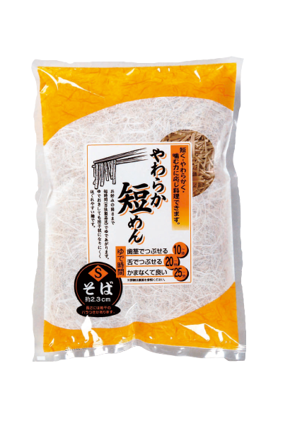 やわらか短めん　そばＳ　500g