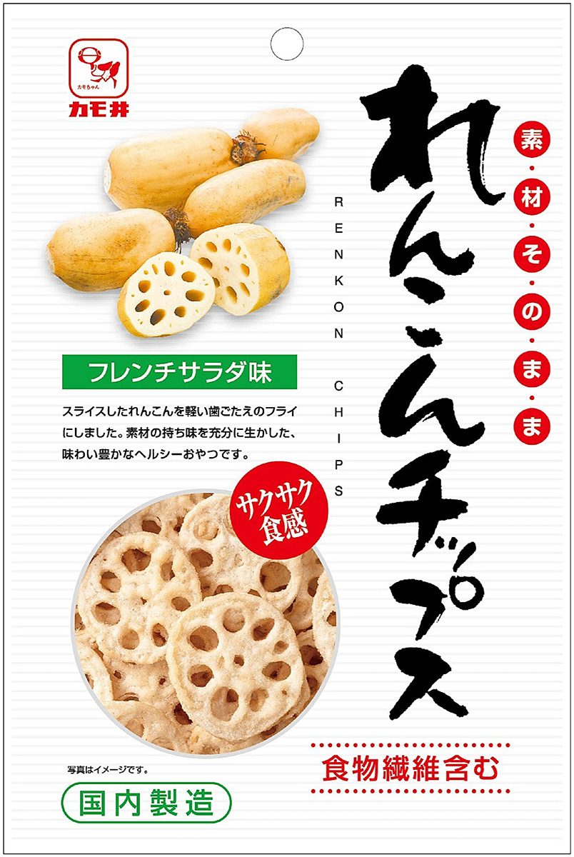 素材そのまま　れんこんチップス