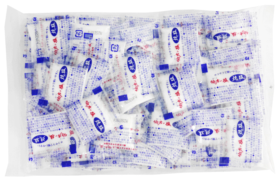 伯方の塩　焼塩　200g（2g×100個）