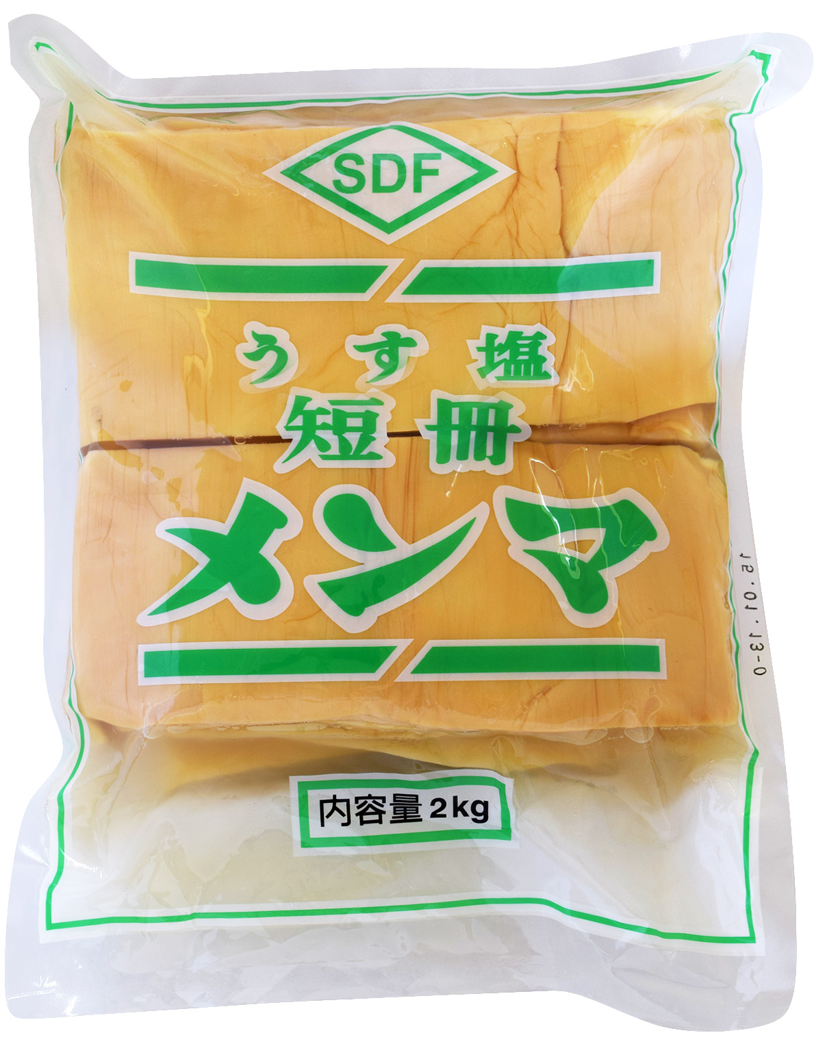 丸松　ＳＤＦうす塩短冊メンマ　２kg