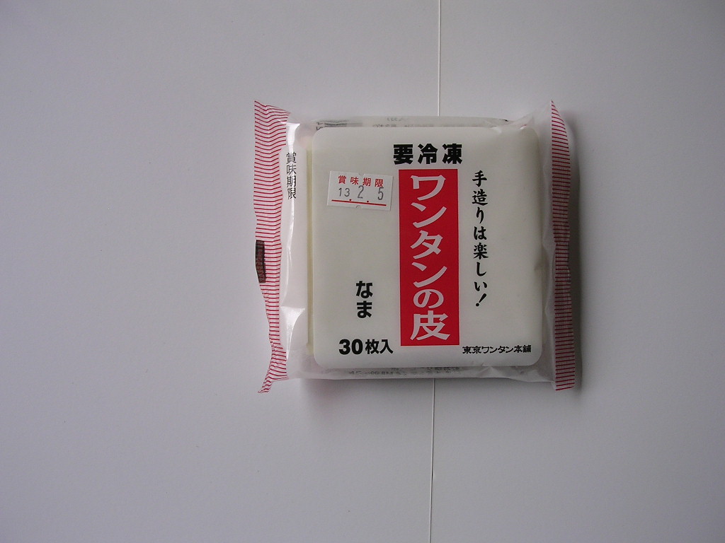 東京ワンタン　ワンタンの皮　８．５Ｘ７．５cm　３０枚