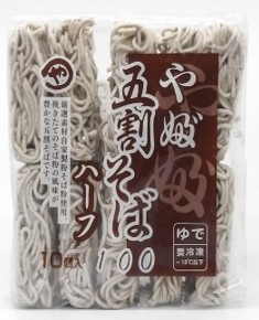 2A80T　やぶ五割そばハーフ　＃18　100g