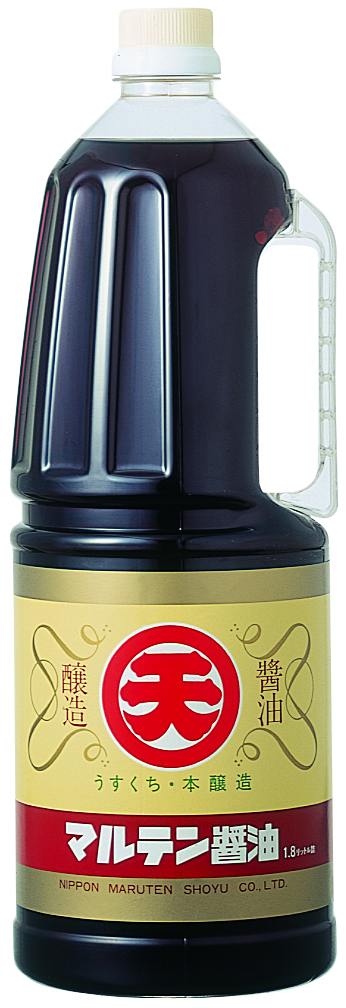 日本丸天　淡口本印醤油　Ｈ・Ｐ　　　　　　　１．８Ｌ