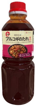 韓国名家プルコギのたれ（辛口）500ml