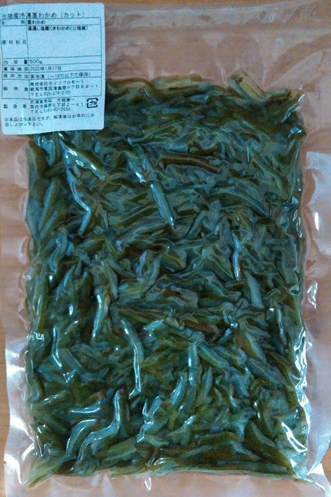 三陸産冷凍茎わかめ　細切り