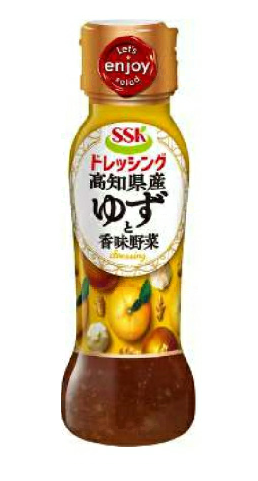 SSK　高知県産ゆずと香味野菜ドレッシング