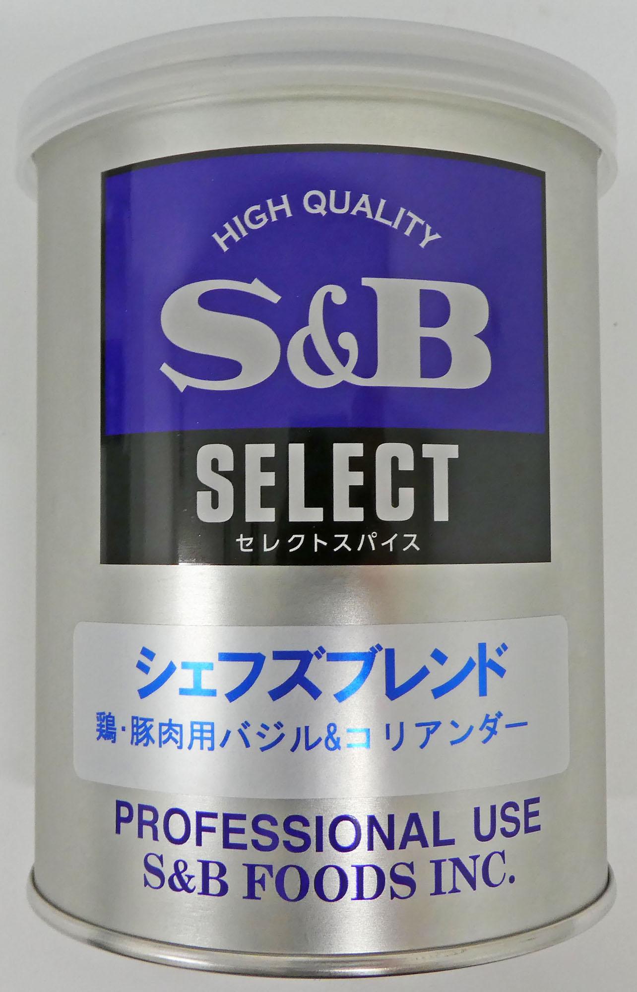 セレクト　シェフズブレンド　鶏・豚肉用（バジル＆コリアンダー）Ｍ缶