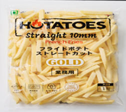 ホテートス　ストレートカットポテト　10ミリ