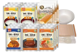 美味しい防災食アルファセット（1人3日分）