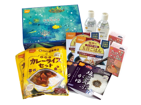 長期保存食ギフトボックス（1日2人分）