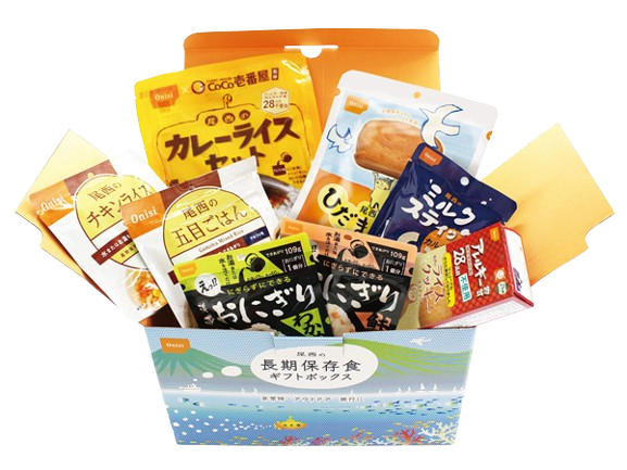 長期保存食ギフトボックス（2日2人分）
